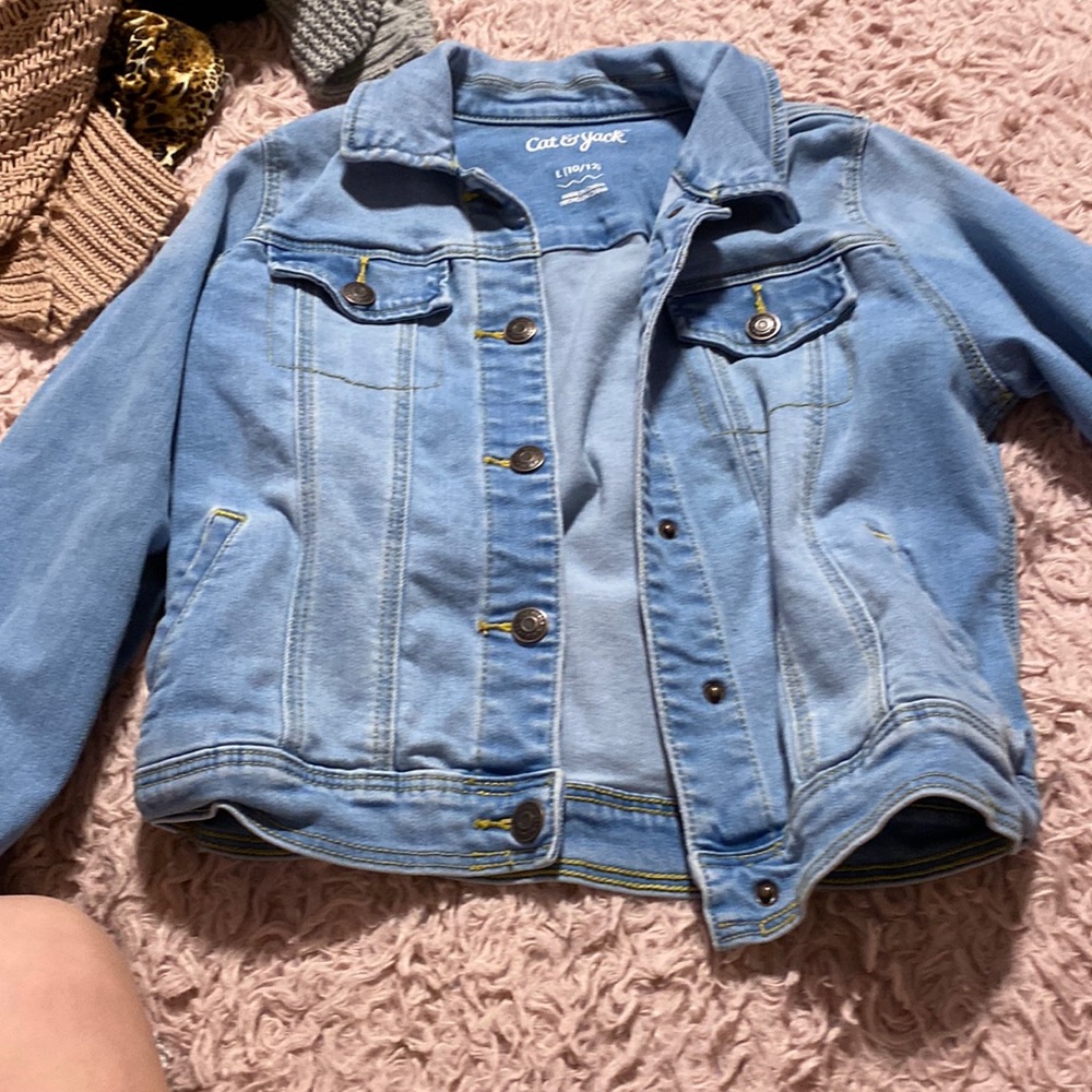 Cat and jack blue Jean jacket